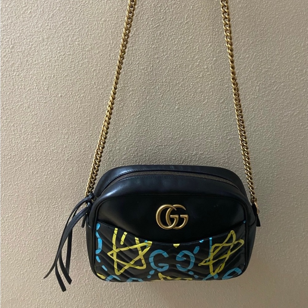 100% Authentic Gucci Graffiti Bag